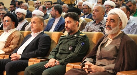 تصاویر/ آیین تکریم و معارفه امام جمعه جم