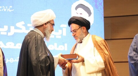 تصاویر/ آیین تکریم و معارفه امام جمعه جم