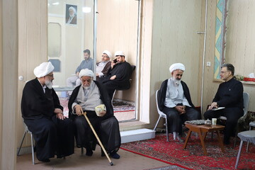 تصاویر/ حال و هوای دفتر مرحوم آیت الله محفوظی