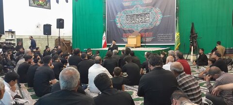 تصاویر/مراسم عزاداری شهادت امام حسن عسکری (ع)درحرم فاطمه بنت العسکری(س)آران وبیدگل