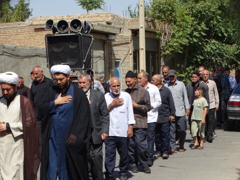 ـصاویر/ دسته عزاداری به مناسبت شهادت امام حسن عسکری علیه السلام درشهرستان چهاربرج