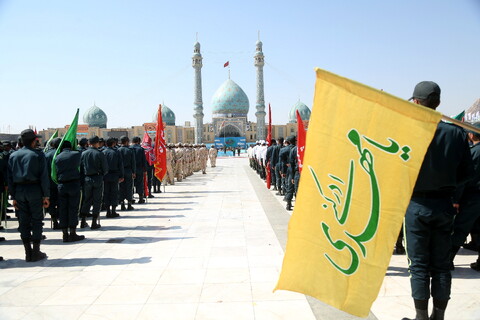 تصاویر/ مراسم ملی بیعت و تجدید عهد نیروهای مسلح با امام زمان (عج)