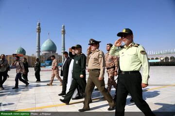 Photos /Cérémonie de serment d'allégeance des forces armées avec l'Imam Mahdi (AS)