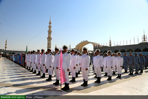 Cérémonie de serment d'allégeance des forces armées avec l'Imam Mahdi (AS)