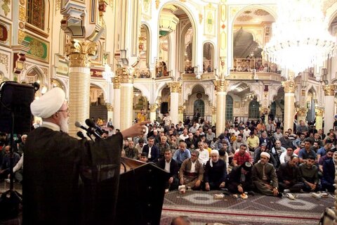 تصاویر/ برگزاری جشن میلاد پیامبر اکرم (ص) در مسجد جامع شافعی کرمانشاه