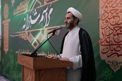 حجت الاسلام جمال ایزدی معاون فرهنگی اجتماعی اداره کل اوقاف و امورخیریه خراسان رضوی