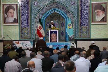 تصاویر/ اقامه نماز جمعه تکاب