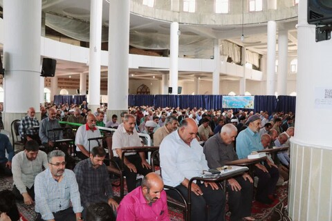 تصاویر/ اقامه نماز جمعه در شهرستان نظرآباد