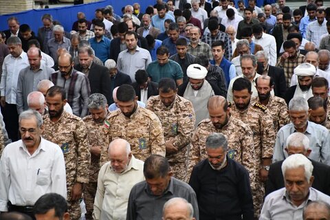 تصاویر/ اقامه نماز جمعه شهرستان خوی