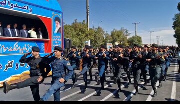 تصاویر/رژه نیروهای مسلح در اراک