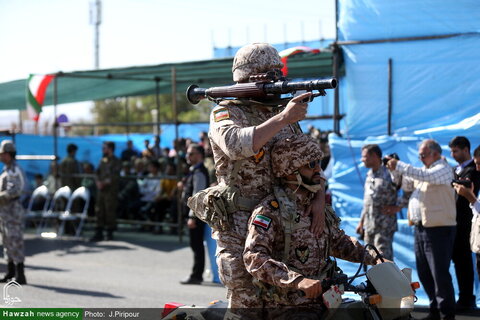 Photos/cérémonie du défilé des forces armées de la province de Qom