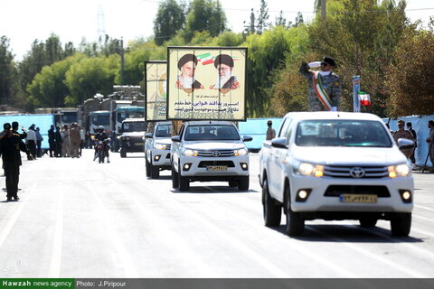 Photos/cérémonie du défilé des forces armées de la province de Qom