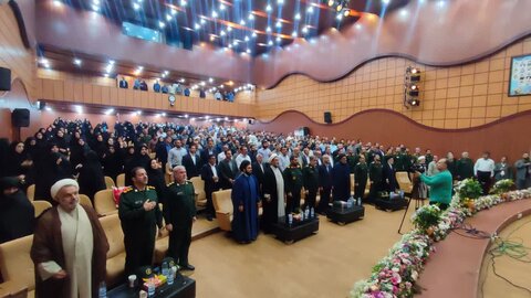 یادواره شهدای جهاد سازندگی لرستان با حضور سرلشکر محسن رضایی فرمانده سپاه پاسداران  انقلاب اسلامی در دوران دفاع مقدس