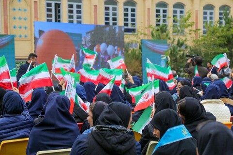 آیین بازگشایی مدارس و زنگ مهر در تبریز