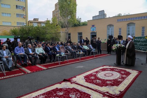 آیین بازگشایی مدارس و زنگ مهر در تبریز