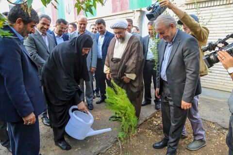 آیین بازگشایی مدارس و زنگ مهر در تبریز