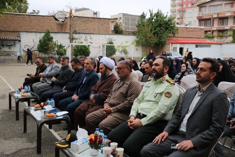 تصاویر/ آیین نواختن زنگ مهر و مقاومت و جشن بازگشایی مدارس شهرستان خوی