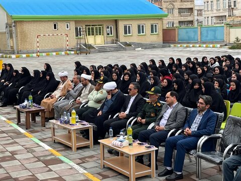 تصاویر/ مراسم  زنگ آغاز سال تحصیلی جدید در شهرستان چایپاره