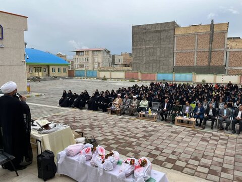 تصاویر/ مراسم  زنگ آغاز سال تحصیلی جدید در شهرستان چایپاره