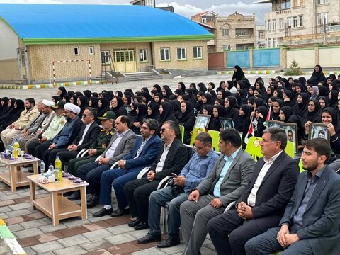 تصاویر/ مراسم  زنگ آغاز سال تحصیلی جدید در شهرستان چایپاره