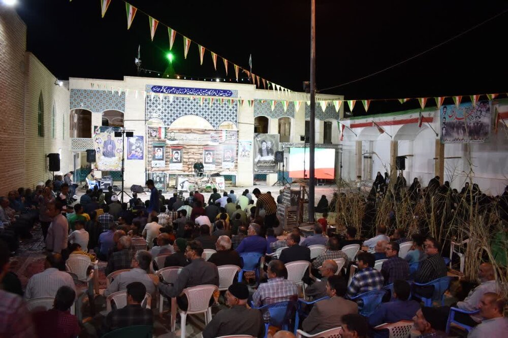 یادواره شهدای روستای یزدلان بخش کویرات برگزار شد+ عکس