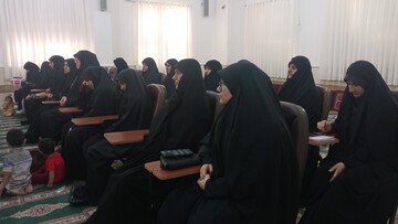 تصاویر/ آغاز سال تحصیلی جدید در مدرسه علمیه خواهران خورموج