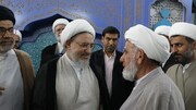 Ayat. Araki meets with Sharia lawyers of Supreme Leader in Iraq