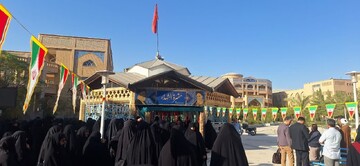 تجمع اساتید، طلاب و کارمندان جامعةالزهرا(س) در حمایت از جبهه مقاومت و مردم لبنان