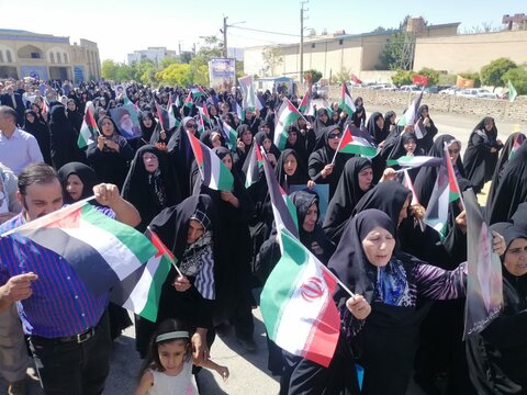 تصاویر/راهپیمایی جمعه خشم در حمایت از مردم فلسطین و لبنان