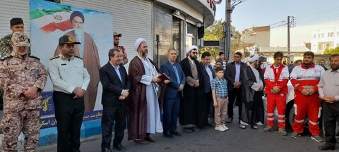 تصاویر/ راهپیمایی ضدصهیونیستی در اسکو