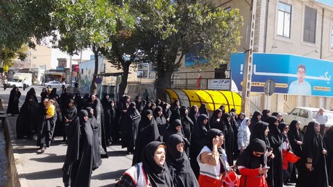 تصاویر/ راهپیمایی ضدصهیونیستی در اسکو