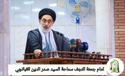 امام جمعه نجف: سازمان ملل، دروغی خنده‌آور برای جهانیان است