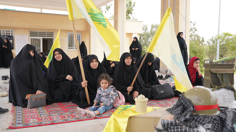 تجمع دانشگاهیان دانشگاه کاشان در محکومیت جنایات رژیم غاصب صهیونیستی در لبنان