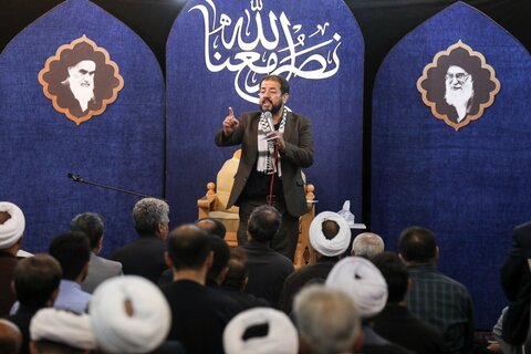 تصاویر / مراسم بزرگداشت دبیر کل حزب الله لبنان از سوی امام جمعه قزوین