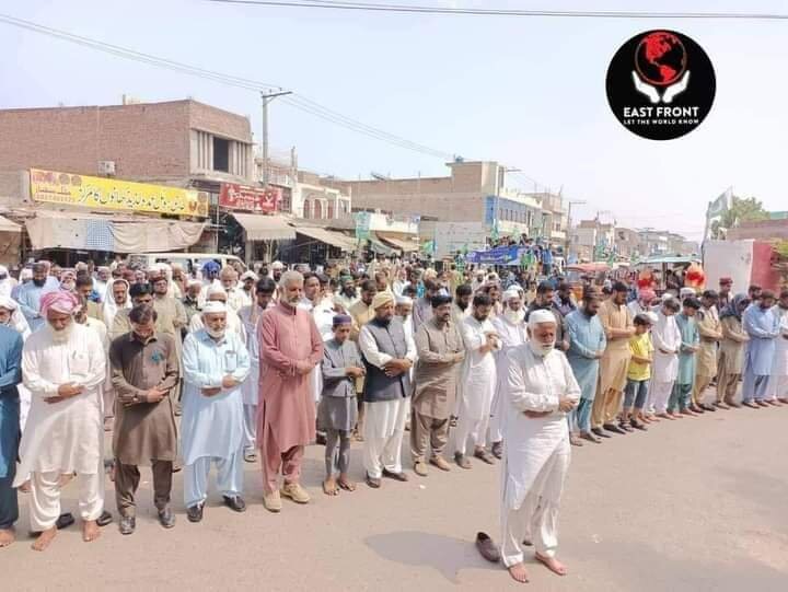 جماعت اسلامی پاکستان کی جانب سے پاکستان بھر میں سید مقاومت کی غائبانہ نمازِ جنازہ +تصاویر