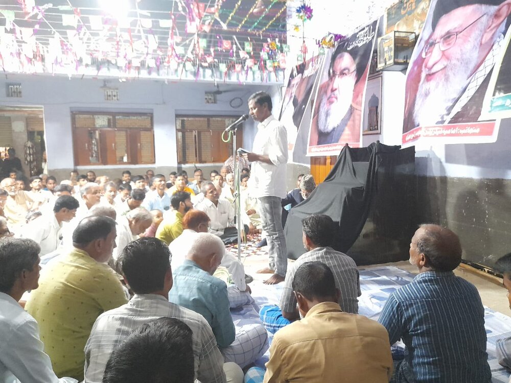 شیر نیستان آل محمد ؐ سید مقاومت سید حسن نصراللہ رضوان کو دھوکے سے شہید کیا گیا: مولانا کاظم مہدی عروج جونپوری