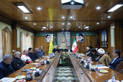 نشست شورای برنامهریزی و هماهنگی بعثه مقام معظم رهبری و سازمان حج و زیارت