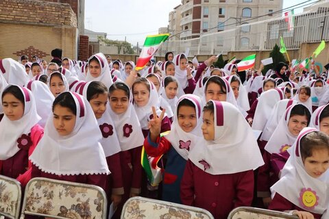 تصاویر/ آیین "شور عاطفه‌ها" در مدارس آذربایجان غربی