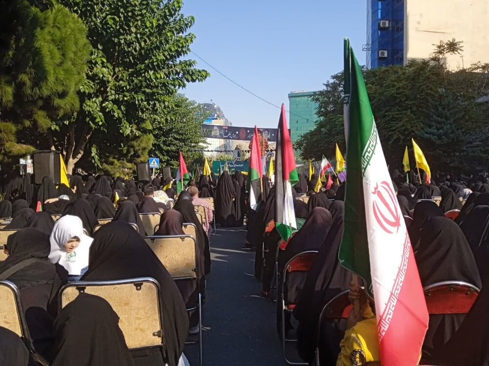 اجتماع مردمی سید مقاومت در البرز برگزار شد+ تصاویر