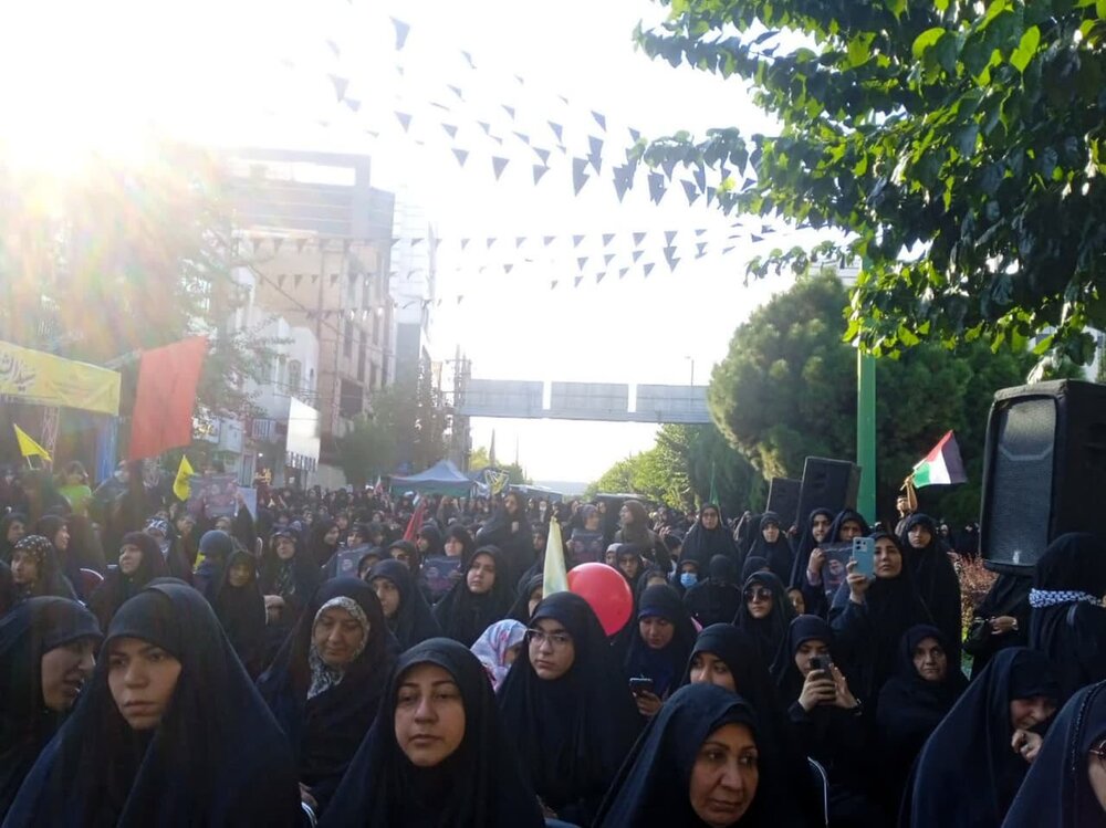 اجتماع مردمی سید مقاومت در البرز برگزار شد+ تصاویر