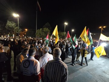 تصاویر / اجتماع بزرگ و ضد صهیونیستی مردم تویسرکان