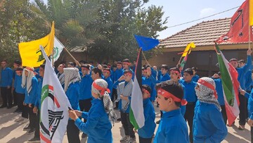 نماهنگ | شادی دانش آموزان اشکذری از وعده صادق۲