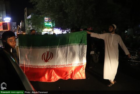 photos/Le bonheur des habitants de Qom après l'opération de missiles du CGRI