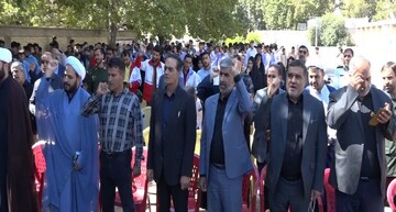 تصاویر/ اعلام حمایت مردم گلباف از عملیات وعده صادق ۲