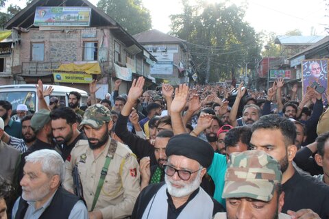 انجمنِ شرعی شیعیان کشمیر کے تحت سید مقاومت کے لیے مجلس ترحیم