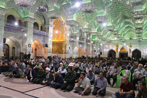 تصاویر| اجتماع هیئات مذهبی شیراز در پی شهادت سید حسن نصرالله