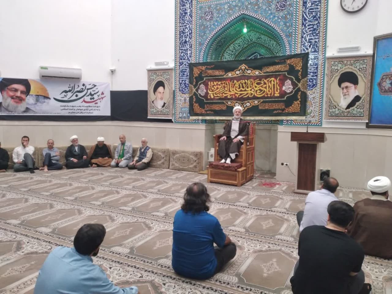 بزرگداشت شهید مقاومت سید حسن نصرالله در مسجد امام حسن عسکری (ع) پردیسان