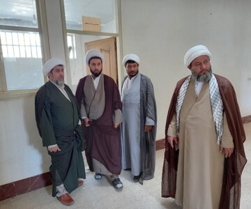 مدیر و معاونان حوزه علمیه کاشان از مدارس منطقه بازدید کردند