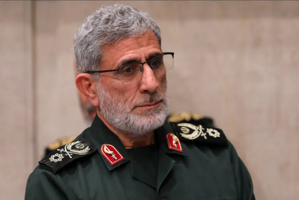 مسؤول إيراني يؤكد أن اللواء قاآني بصحة جيدة مسؤول إيراني يؤكد أن اللواء قاآني بصحة جيدة
