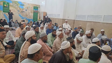 ہندوستان سے اہلسنت زائرین کا ایک کاروان حرم امام رضا(ع) کی زیارت سے مشرف